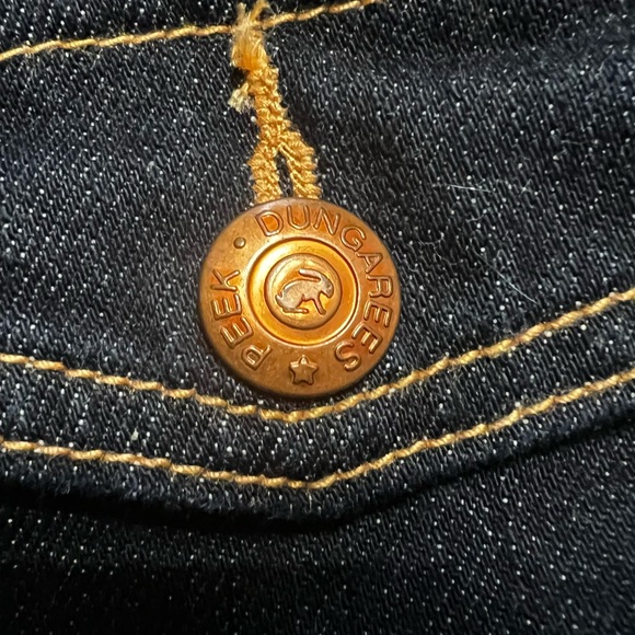 PEEK DUNGAREES Nordstrom Kids Jean Jacket with Sherpa lining - Picture 5 of 6